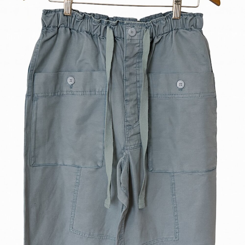 FREE PEOPLE WOMEN'S river stone pants relaxed jogger fit blue Size XS  NEW - Picture 6 of 10